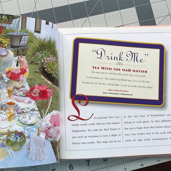 Taking Tea with Alice, Looking-Glass Tea Parties... Victorian Teas, c1997 - Picture 7 of 15